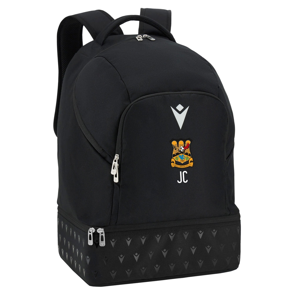 THREE BRIDGES FC BLACK ROOKIE RUCKSACK