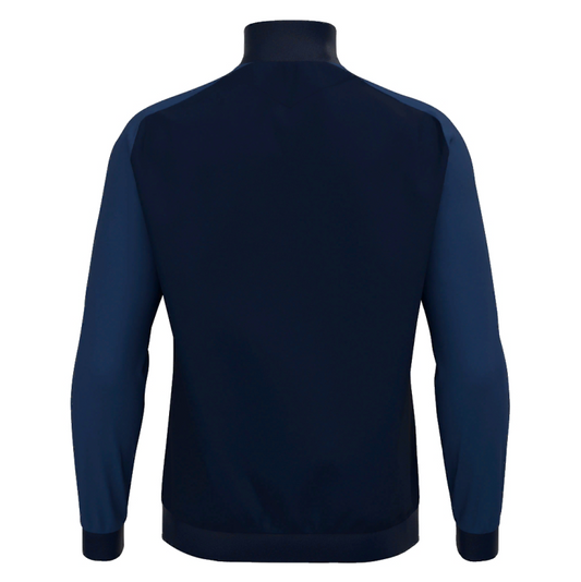 HOLLINGTON HAWKS FC JNR ANUBIS TRAVEL FULL ZIP NAVY TRACKSUIT TOP Macron Store Hastings