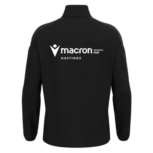 SNR FOREST ROW PLAYERS EDITION ANDUIN 1/4 ZIP BLACK Macron Store Hastings