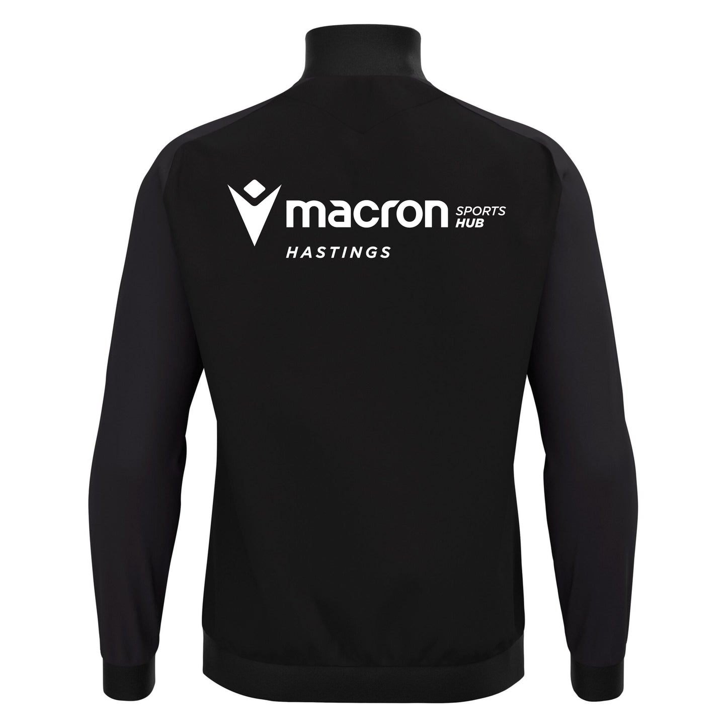 EASTBOURNE UNITED AFC PLAYERS ANUBIS FULL ZIP TRAVEL TOP Macron Sports Hub Hastings