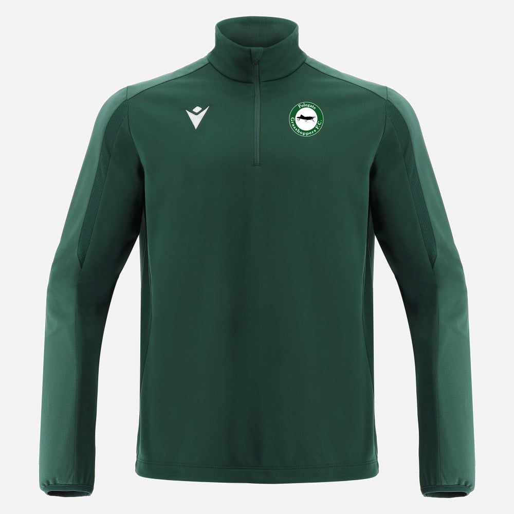 POLEGATE GRASSHOPPERS FC COACHES ARNO 1/4 ZIP Macron Store Hastings