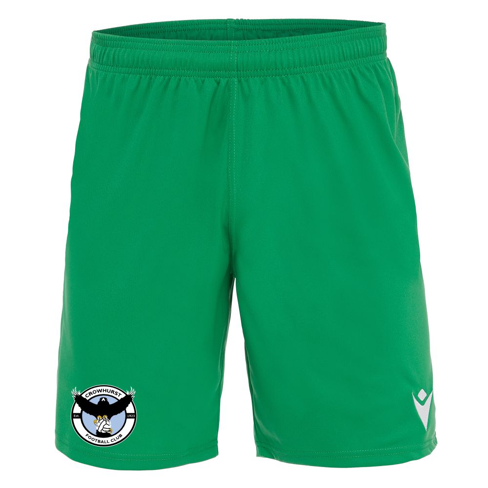 CROWHURST FC SNR AWAY GK MATCH SHORTS Macron Store Hastings