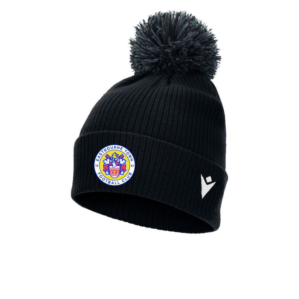 EASTBOURNE TOWN - SNOW HAT BLACK Macron Store Hastings