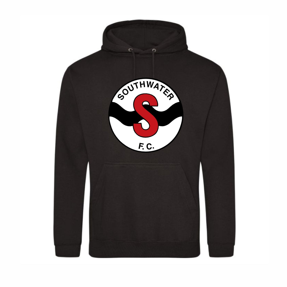 SOUTHWATER FC -SNR CLUB HOODY - BIG LOGO Macron Store Hastings