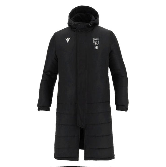 HOLLINGTON HAWKS FC COACHES TURVEY LONG BENCH COAT