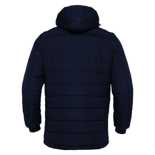 TACKLEWAY FC SNR NAVY NARVIK PADDED COAT Macron Store Hastings