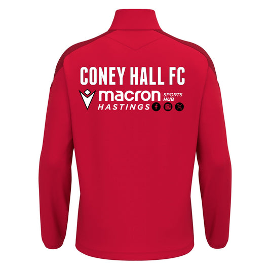 CONEY HALL FC COACHES ANDUIN 1/4 ZIP Macron Sports Hub Hastings