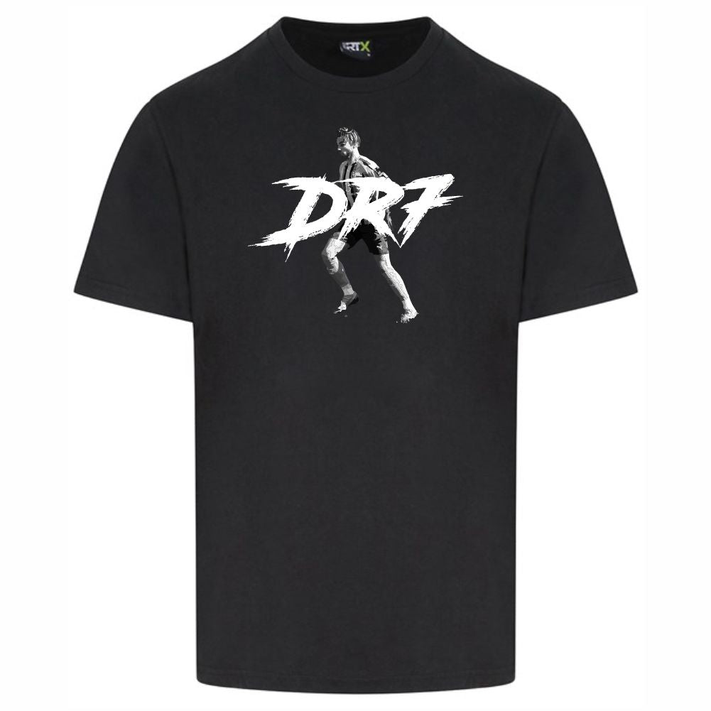 HASTINGS UNITED FC – DR7 BLACK T SHIRT