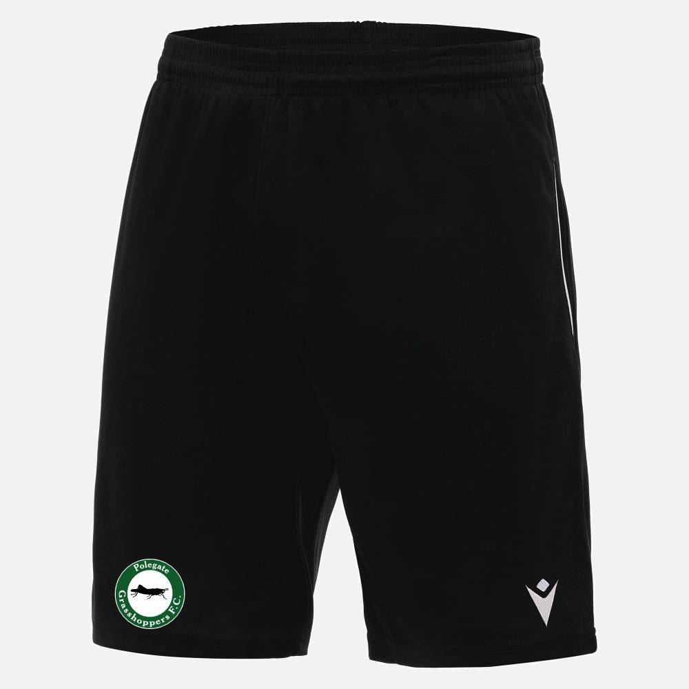 POLEGATE GRASSHOPPERS FC COACHES SHORT Macron Store Hastings