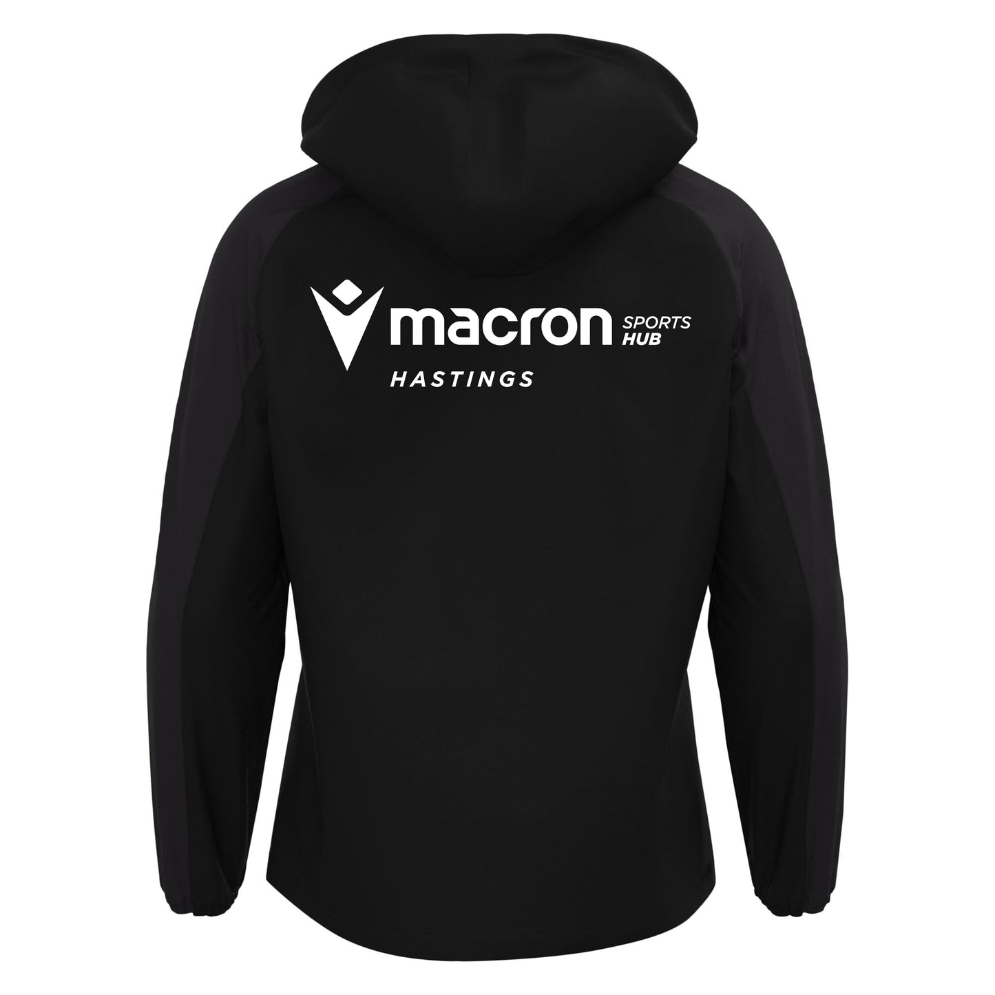 EASTBOURNE UNITED AFC PLAYERS ELBRUS SHOWERJACKET Macron Sports Hub Hastings