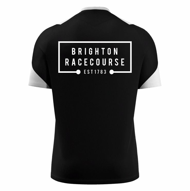 EAST SUSSEX WARRIORS- GOLEM TRAINIING TEE BLACK AND WHITE Macron Store Hastings