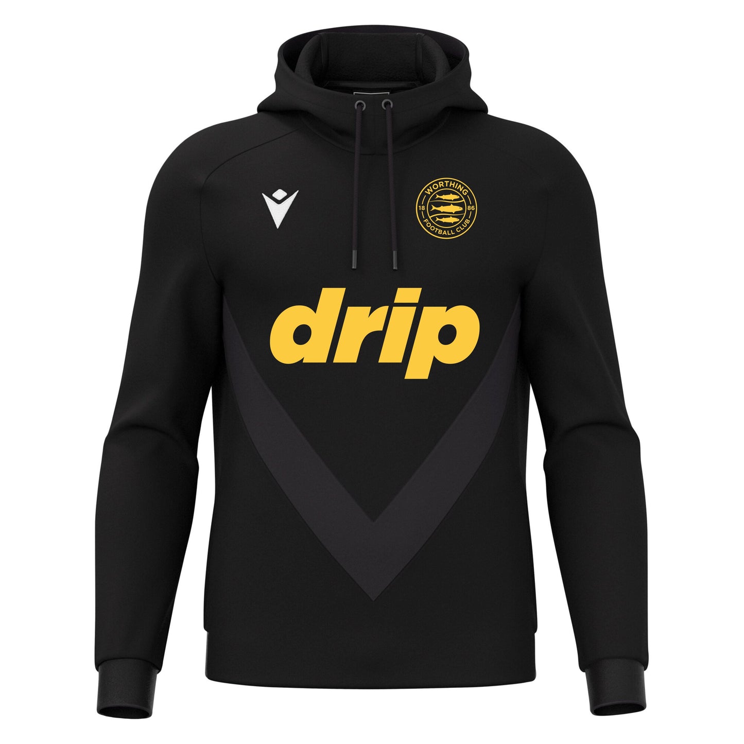 WORTHING FC SNR FENDERS HOODY Macron Sports Hub Hastings