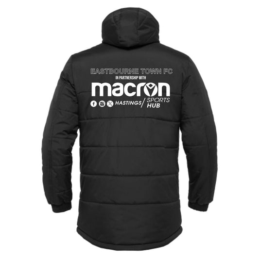 SNR - EASTBOURNE TOWN GYOR PADDED WINTER JACKET Macron Store Hastings
