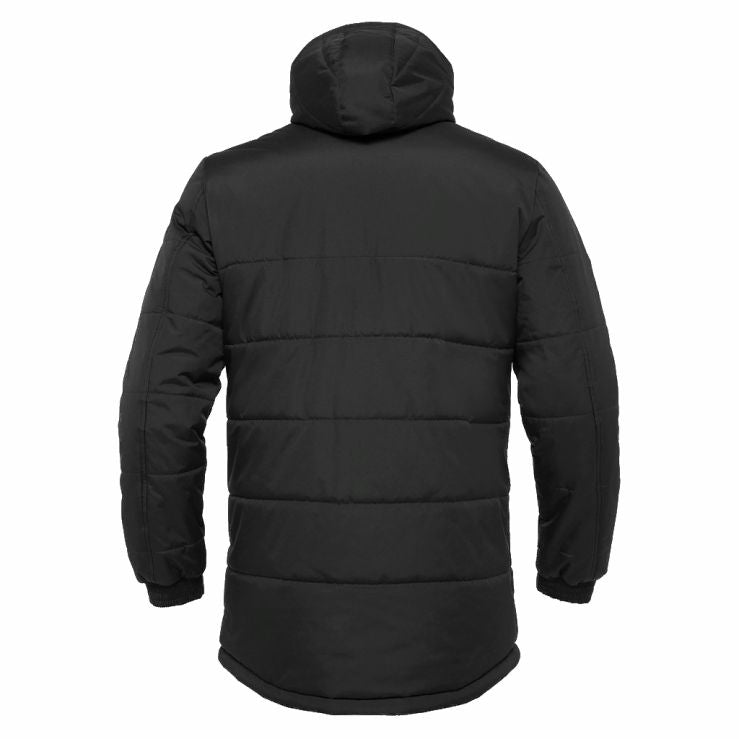 EAST SUSSEX WARRIORS- GYOR WINTER PADDED COAT BLACK Macron Store Hastings