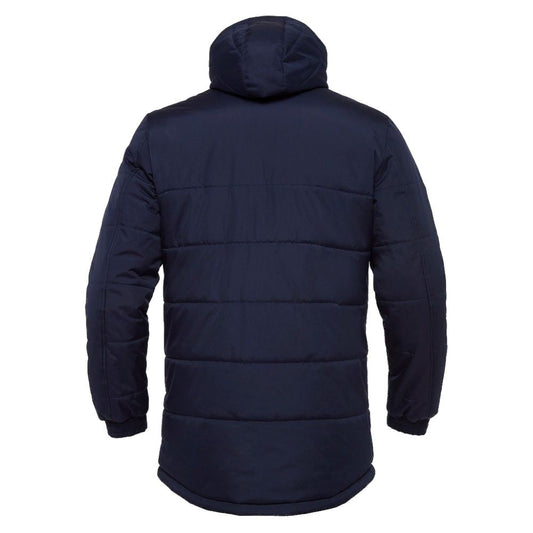 TACKLEWAY FC JNR NAVY GYOR PADDED COAT Macron Store Hastings