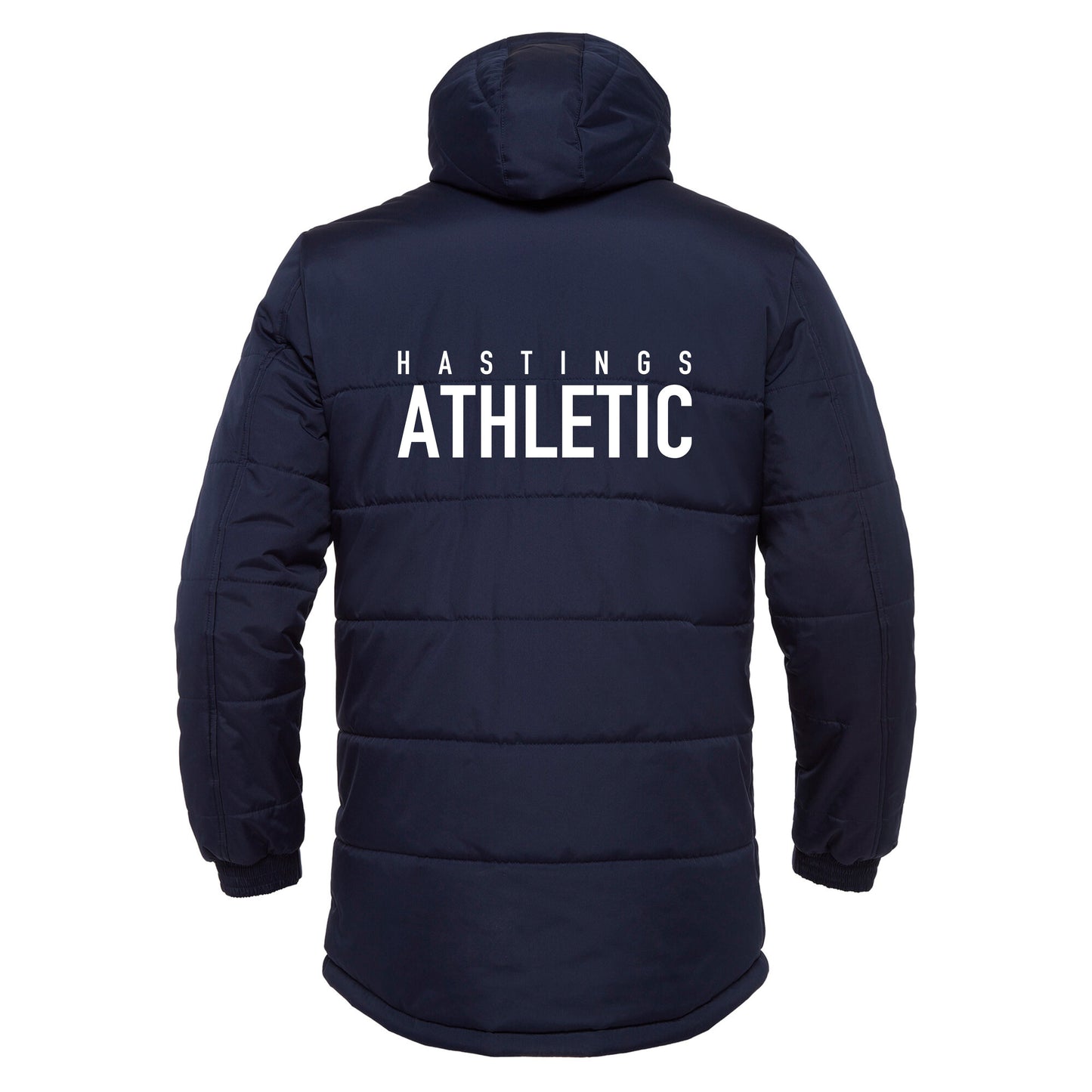 HASTINGS ATHLETIC SNR PLAYERS GYOR PADDED JACKET Macron Sports Hub Hastings