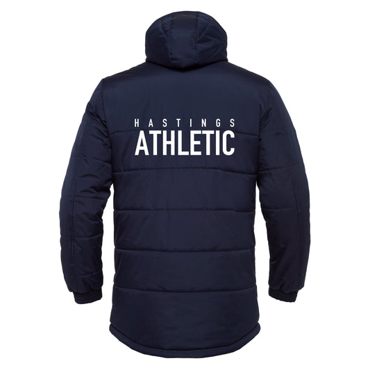 HASTINGS ATHLETIC SNR PLAYERS GYOR PADDED JACKET Macron Sports Hub Hastings