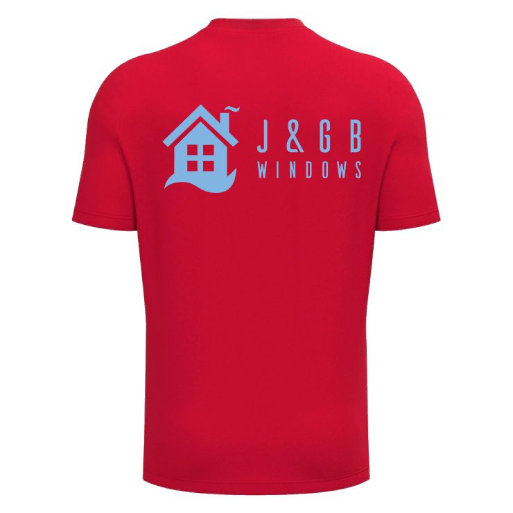 WPR - SNR RIGEL TRAINING TEE RED Macron Store Hastings