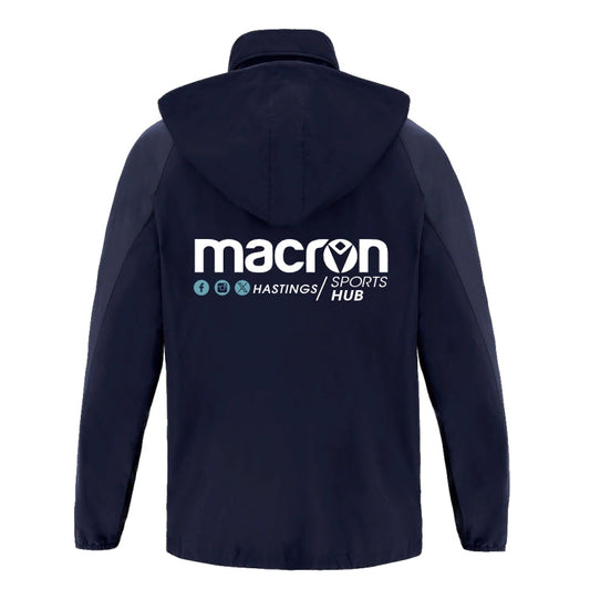 SNR HORLEY TOWN FC COACHES ELBRUS RAIN JACKET Macron Store Hastings