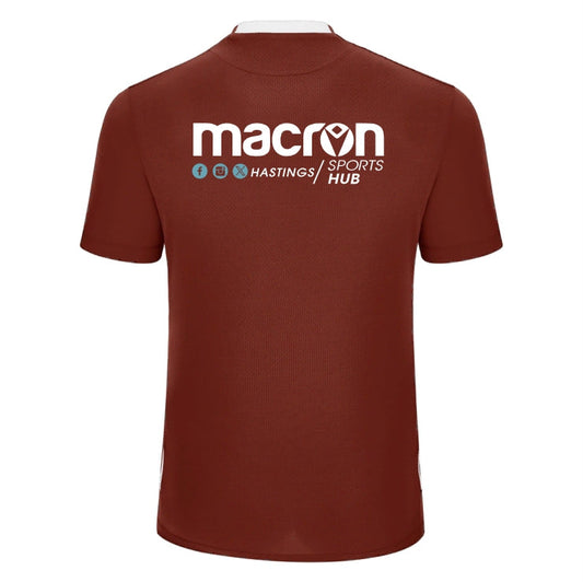 SNR HORLEY TOWN FC SHEDIR TRAINING SHIRT Macron Store Hastings