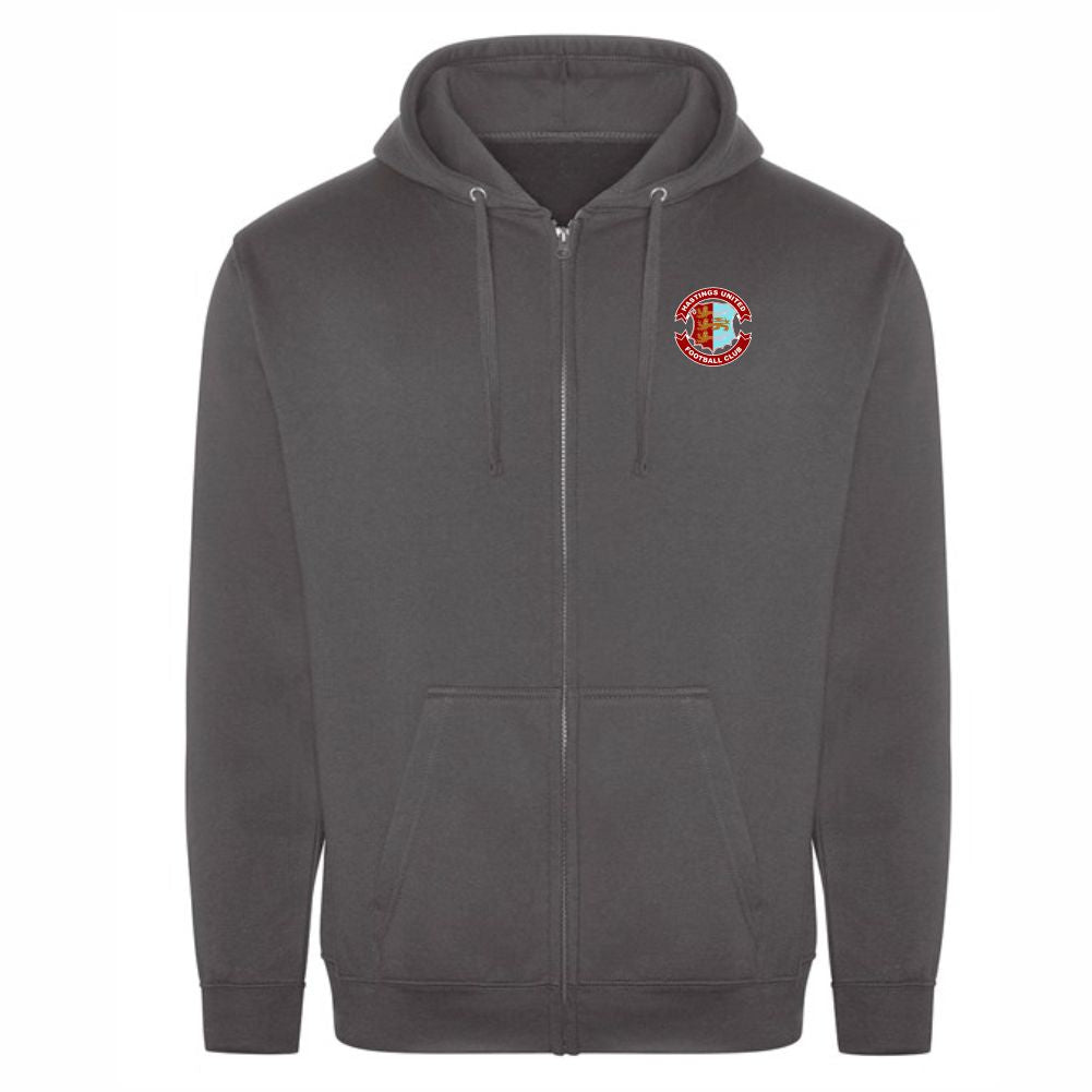 HASTINGS UNITED FC – RETRO FULL ZIP HOODY – Available in 3 colours