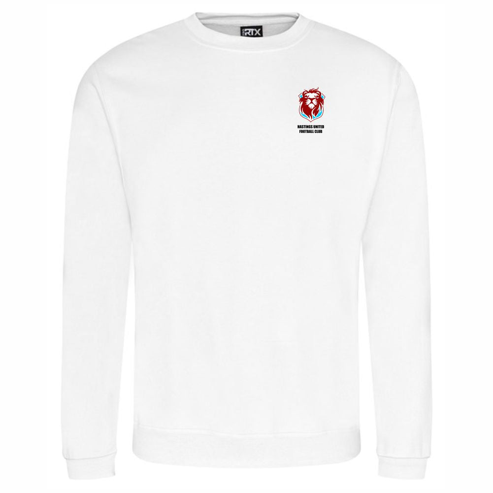 JUNIOR HASTINGS UNITED FC – CLUB SWEATSHIRT – Available in 7 colours