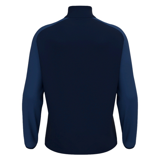 HOLLINGTON HAWKS FC SNR ISEN NAVY TRAINING 1/4 ZIP Macron Store Hastings