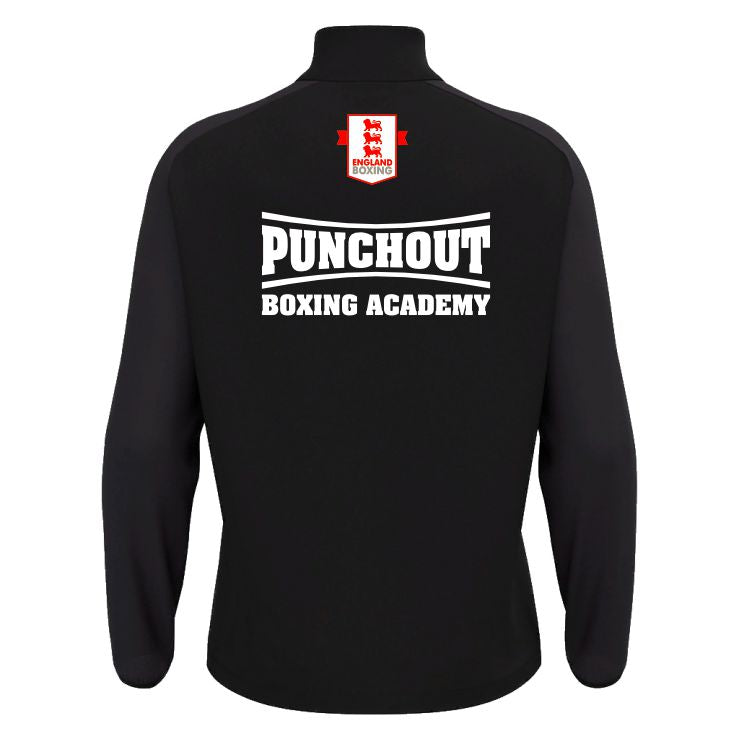 SNR PUNCHOUT ISEN 1/4 ZIP TRACKSUIT TOP Macron Sports Hub Hastings