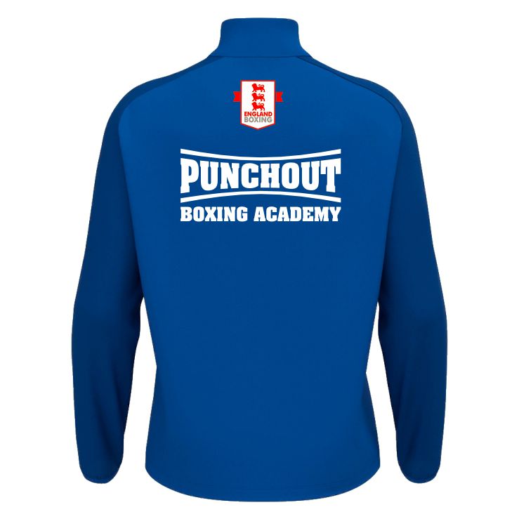 SNR PUNCHOUT ISEN 1/4 ZIP TRACKSUIT TOP Macron Sports Hub Hastings