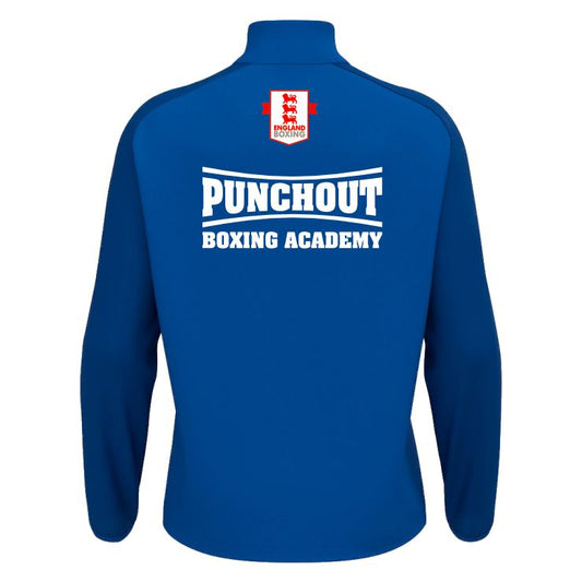 SNR PUNCHOUT ISEN 1/4 ZIP TRACKSUIT TOP Macron Sports Hub Hastings