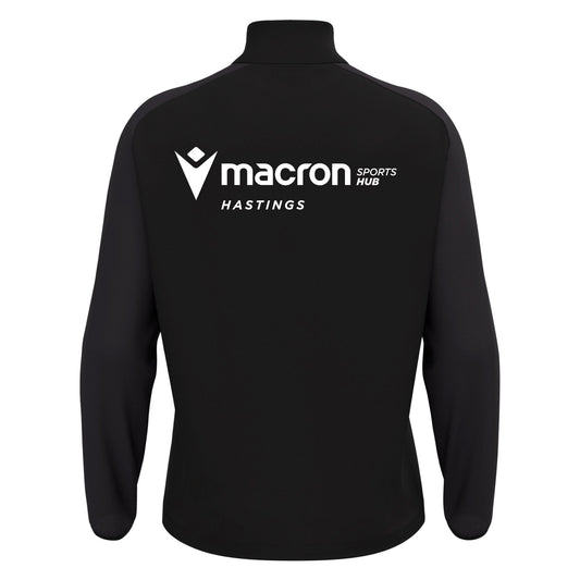 EASTBOURNE UNITED AFC PLAYERS ISEN 1/4 TRAINING TOP Macron Sports Hub Hastings