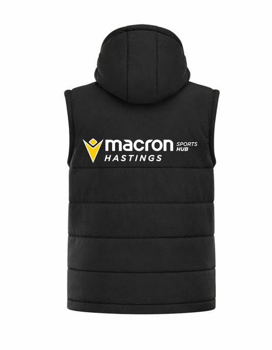 LANCING FC COACHES DUALITY GILET Macron Sports Hub Hastings