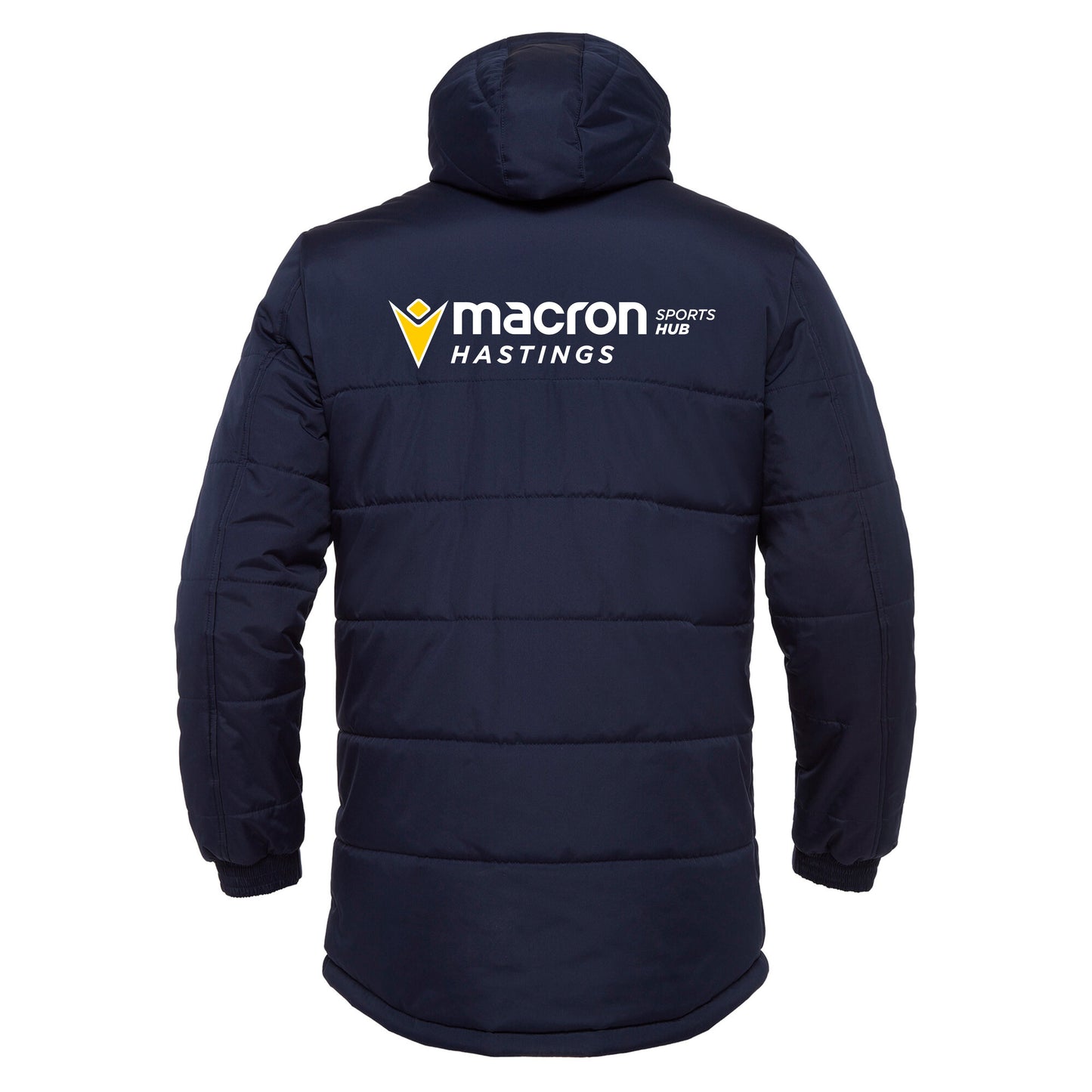 SNR LANCING FC NAVY GYOR PADDED JACKET Macron Store Hastings
