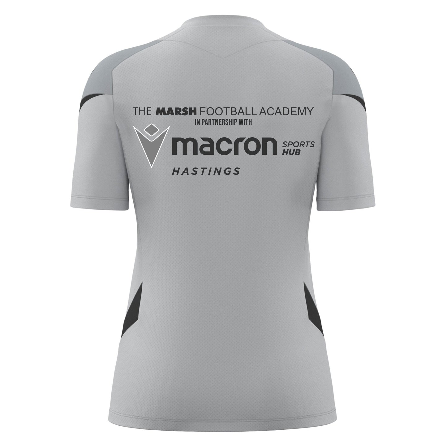 MARSH GIRLS FOOTBALL ACADEMY NAGA TEE - FEMALE CUT Macron Sports Hub Hastings