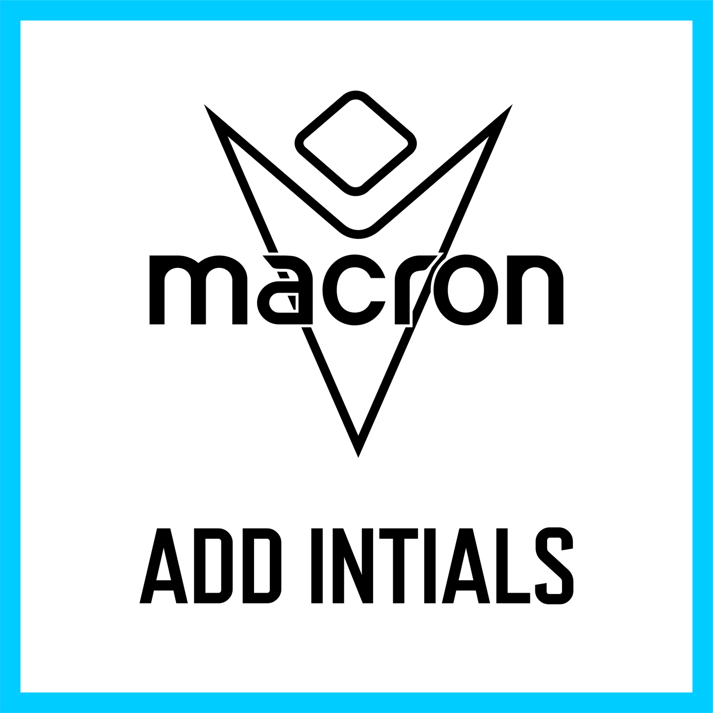ADD INITIALS Macron Sports Hub Hastings