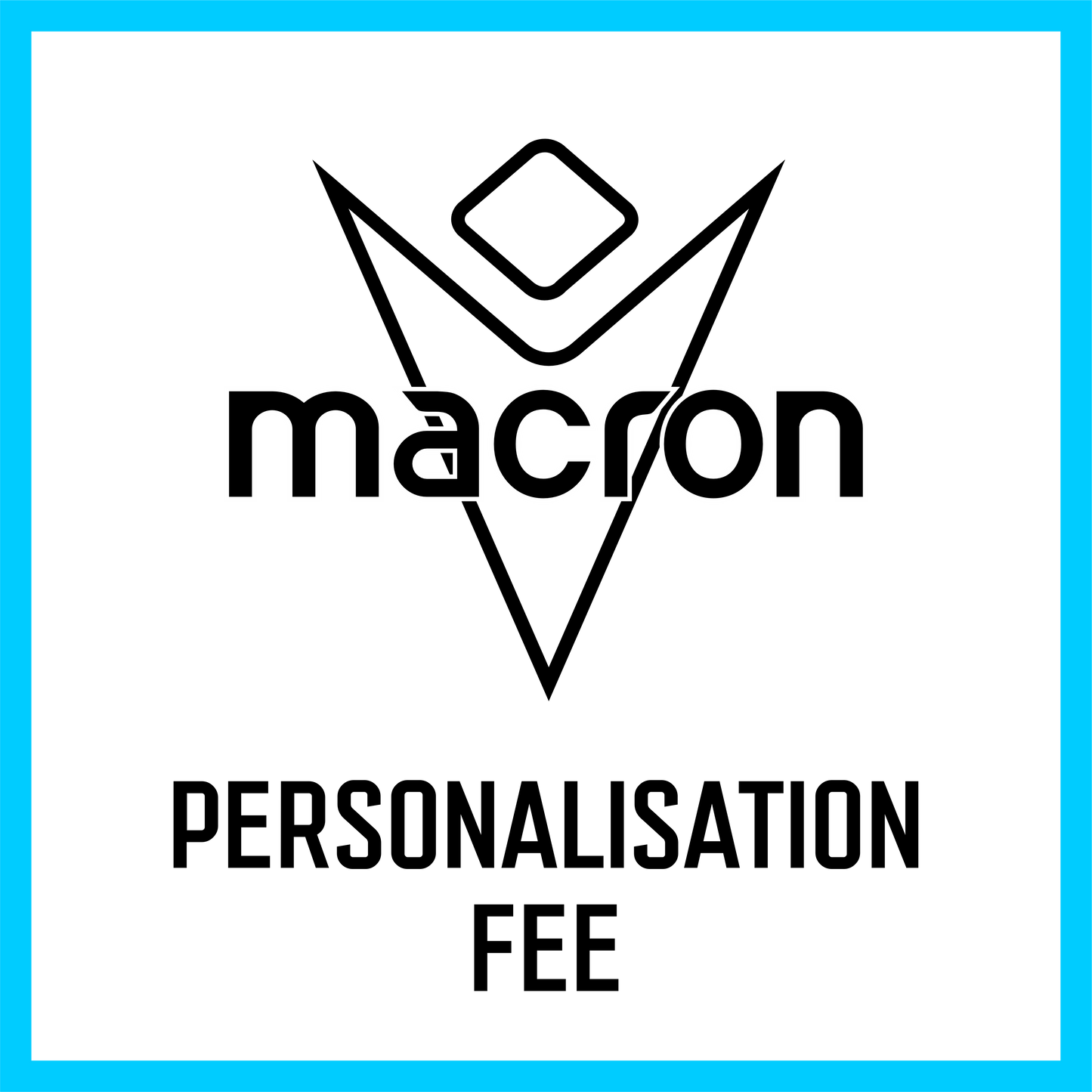 Personalisation fee (system) Macron Sports Hub Hastings