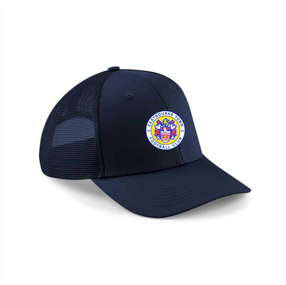 EASTBOURNE TOWN - NAVY TRUCKER HAT Macron Store Hastings