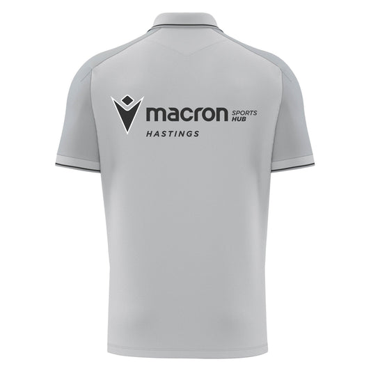 PEACEHAVEN & TELSCOMBE FC COACHES ECHOES POLO SHIRT Macron Sports Hub Hastings