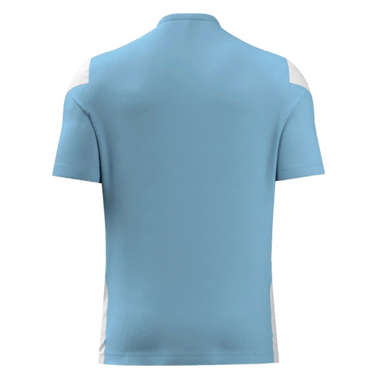 HOLLINGTON HAWKS FC SNR POLIS TRAVEL TEE SKY BLUE Macron Store Hastings