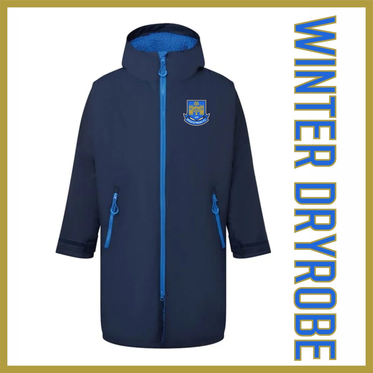 JNR - REIGATE PRIORY FC DRYROBE Macron Store Hastings