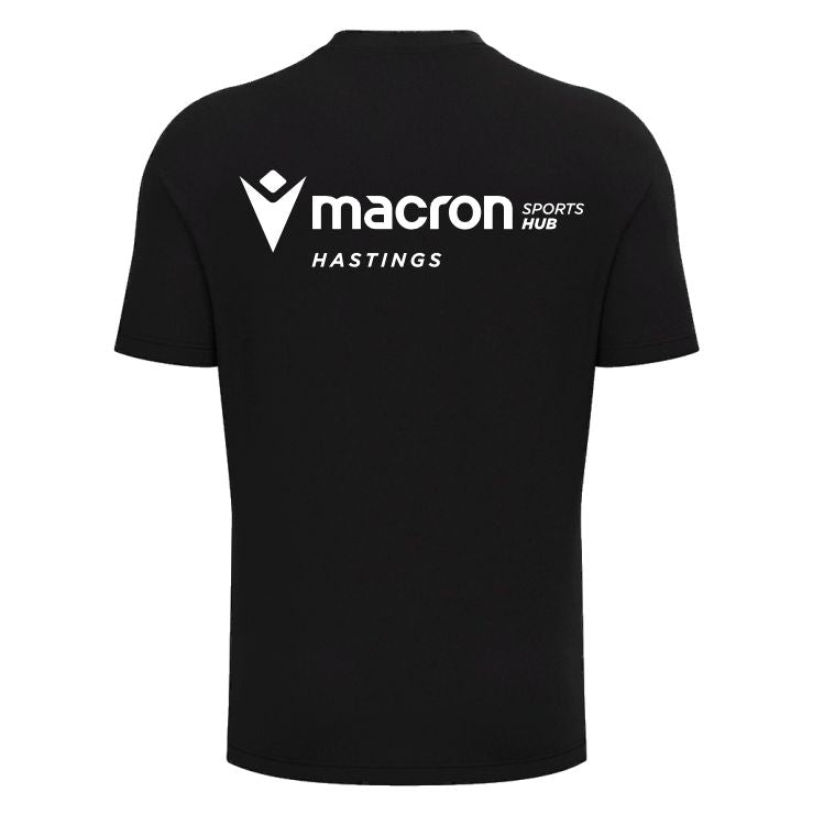 SNR COACHES RIGEL TRAINING TEE BLACK Macron Store Hastings