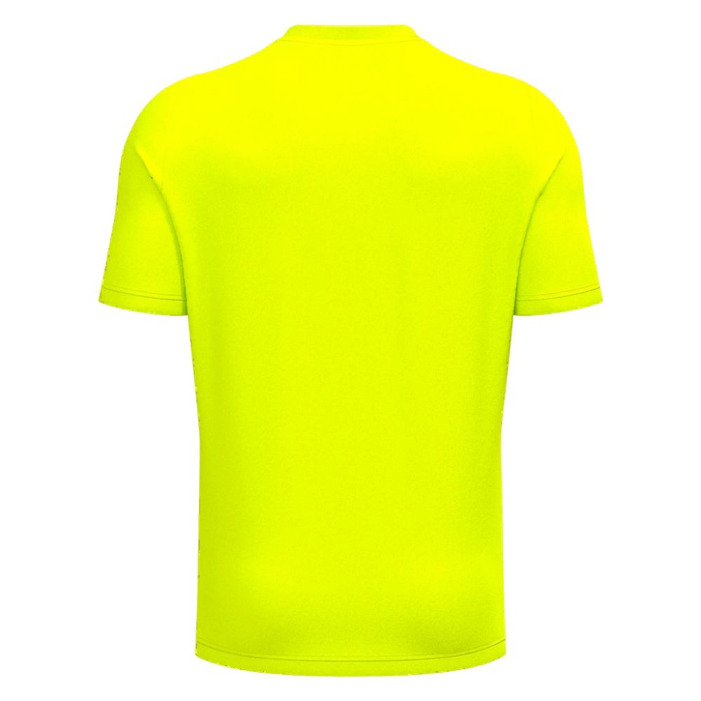 TACKLEWAY FC SNR FLUO YELLOW RIGEL TRAINING TEE Macron Store Hastings