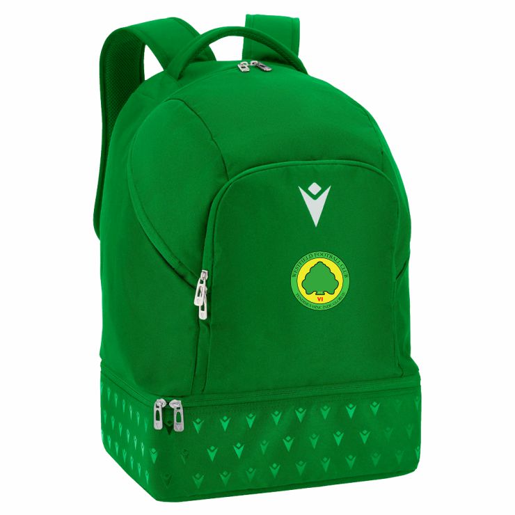 SNR WESTFIELD FC ROOKIE BACKPACK - GREEN Macron Store Hastings