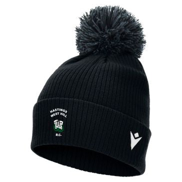 HASTINGS WESTHILL BC BLACK SNOW POM POM - ONE SIZE Macron Store Hastings