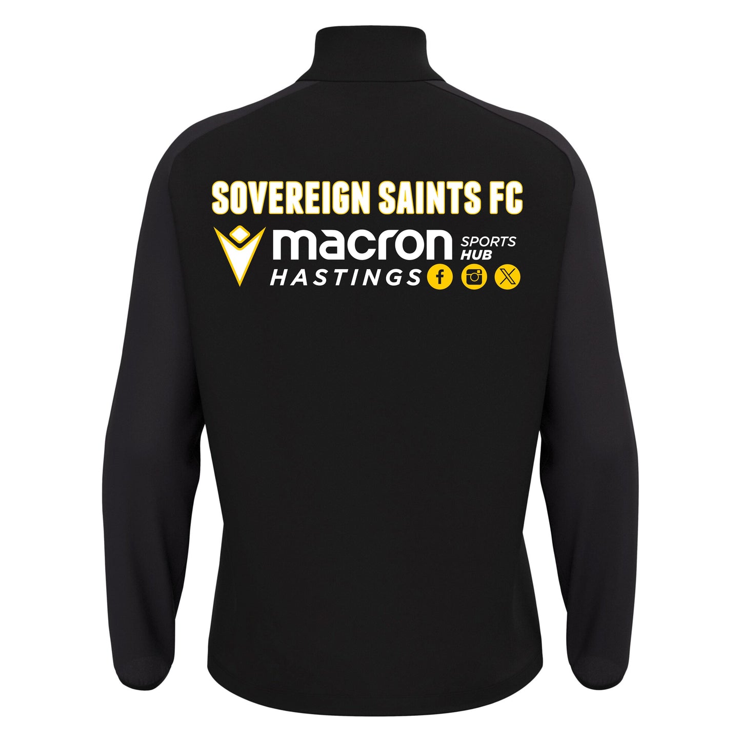 SOVEREIGN SAINTS JNR ISEN 1/4 ZIP JERSEY - image 2