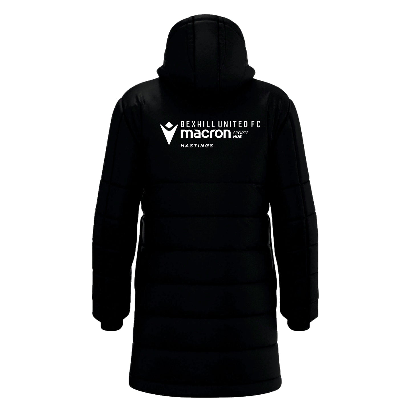 BEXHILL UNITED SNR SUBZERO COAT BLACK