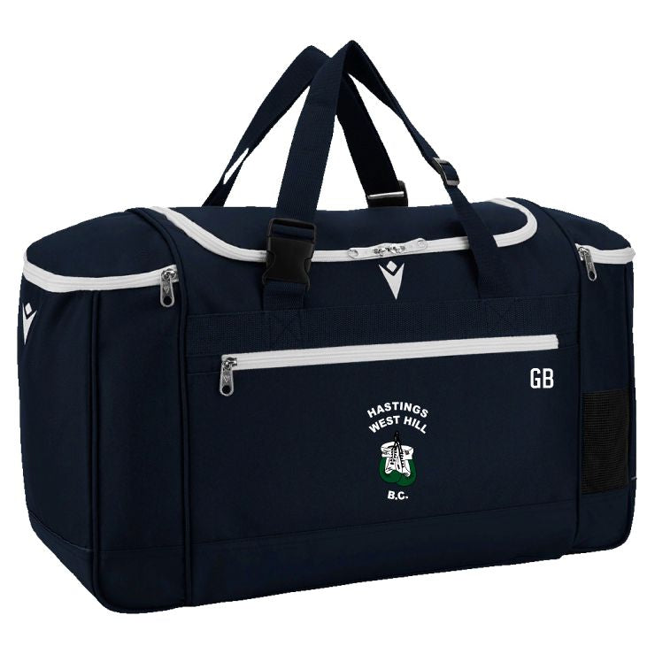 HASTINGS WESTHILL BC BLACK TRIP GYM KIT BAG Macron Store Hastings