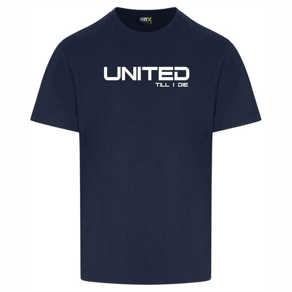 HASTINGS UNITED FC – UNITED TILL I DIE T SHIRT – Available in 7 colours