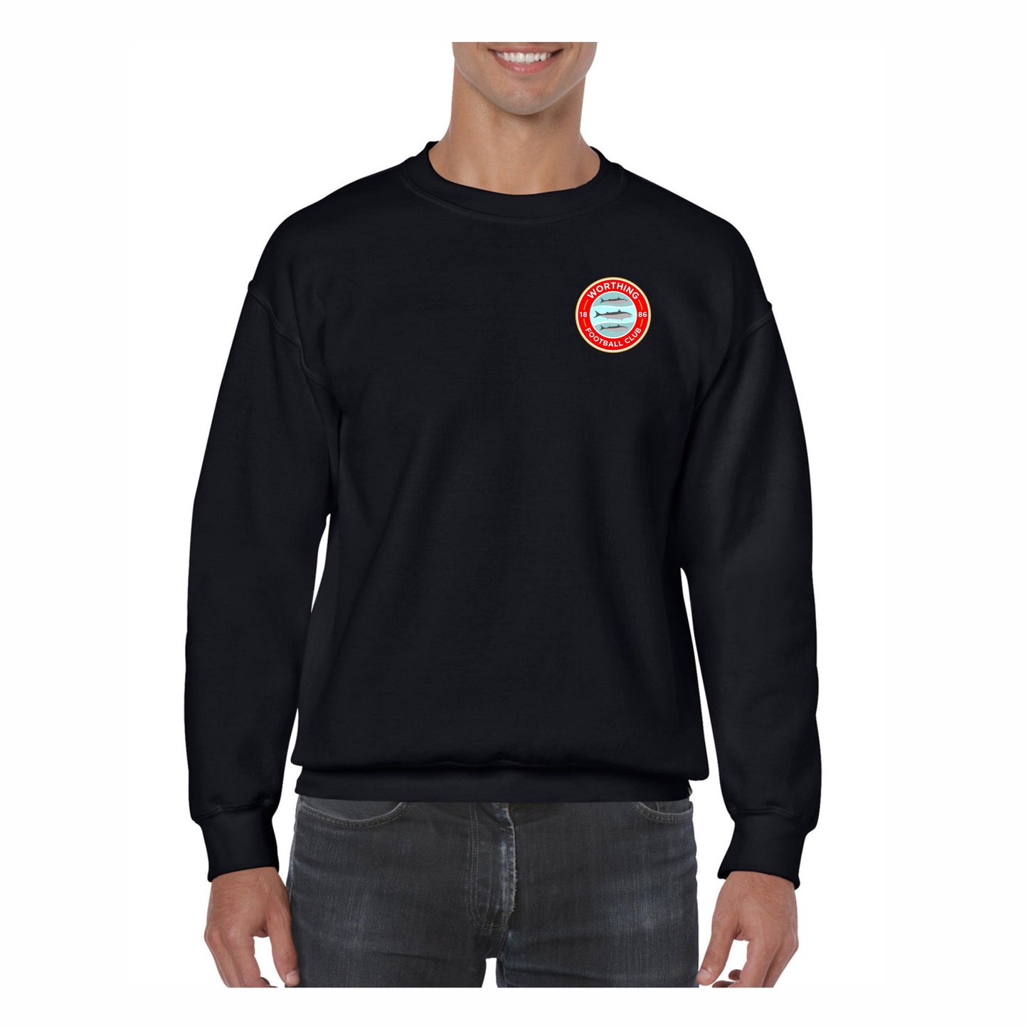 WORTHING FC - COACHES CLUB SWEATSHIRT Macron Store Hastings