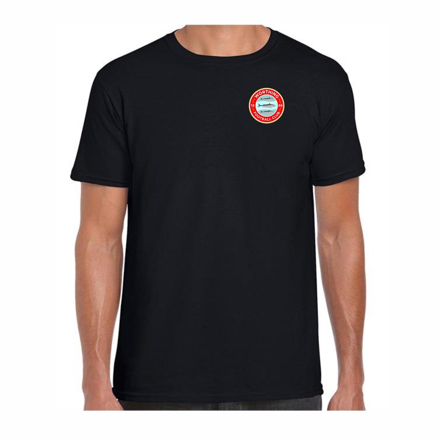 WORTHING FC - COACHES CLUB COTTON T SHIRT Macron Store Hastings